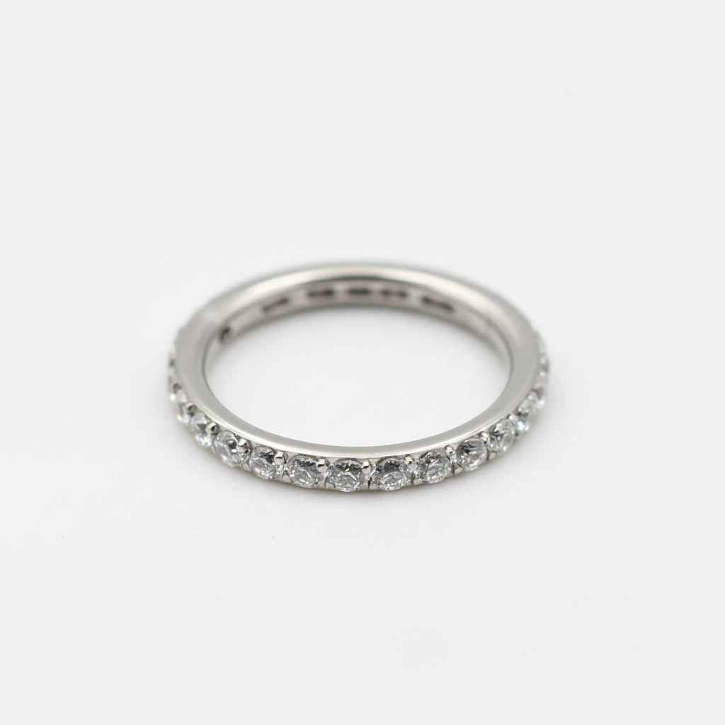 Anneau Titane Strass Crystal