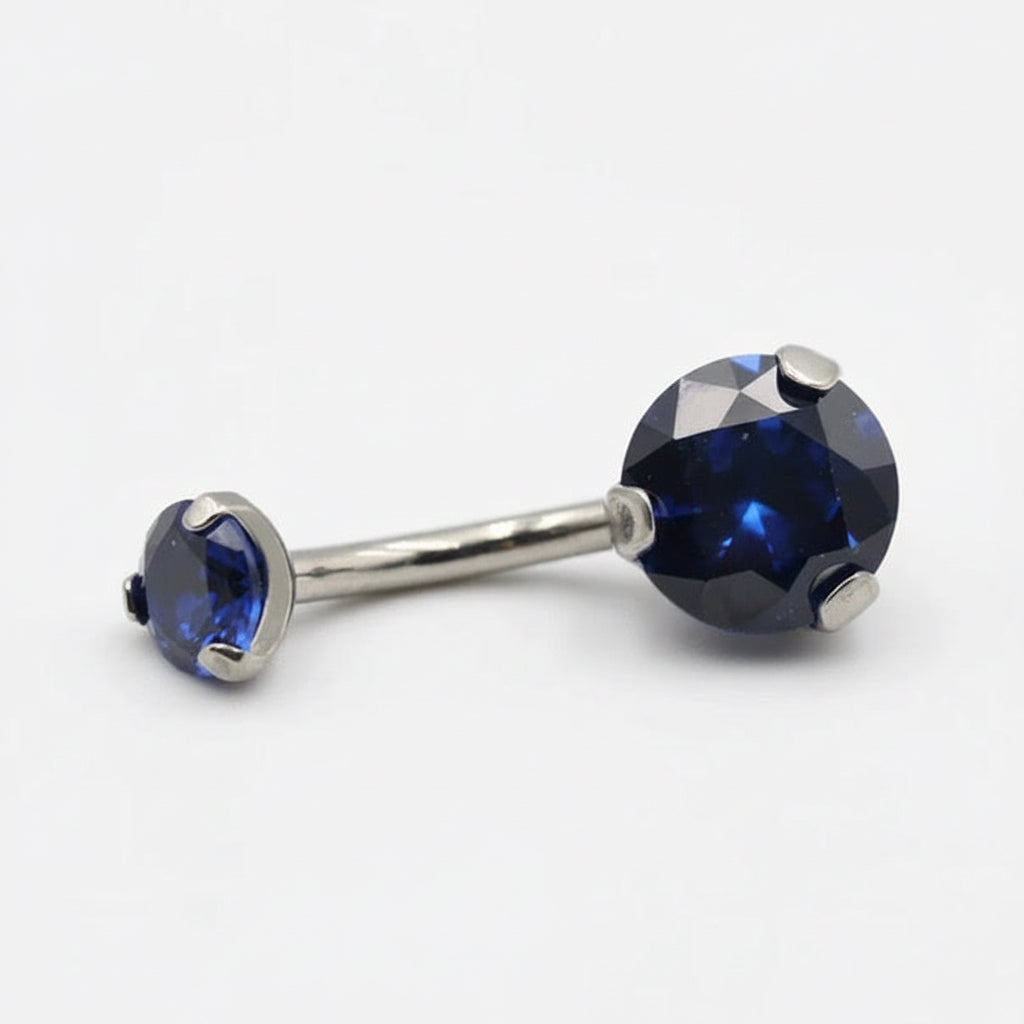 piercing nombril banane titane astm f136 zircon cubique orion studio helix⁠