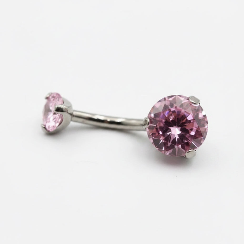 piercing nombril banane titane astm f136 zircon cubique orion studio helix⁠