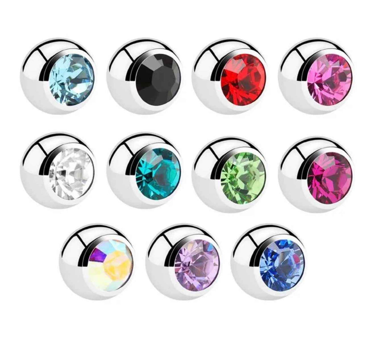 Labret Titane Strass